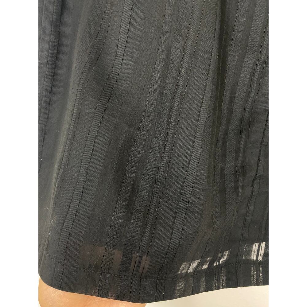 Trina Turk Black Textured Pocket Mini Skirt Size M - Picture 7 of 8